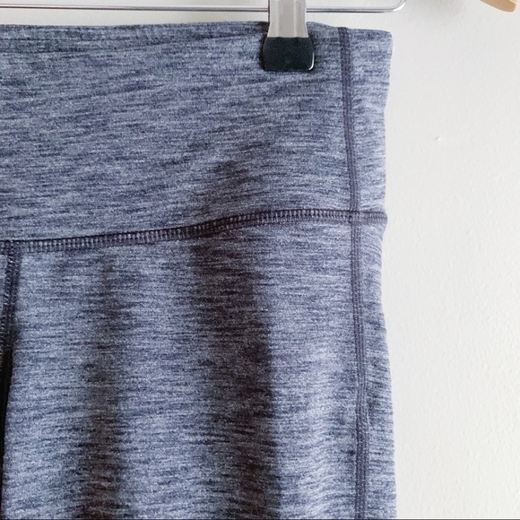 Athleta Elation Cropped Yoga Leggings in‎ Heather Grey, Workout Tights, Size XS - Picture 4 of 11